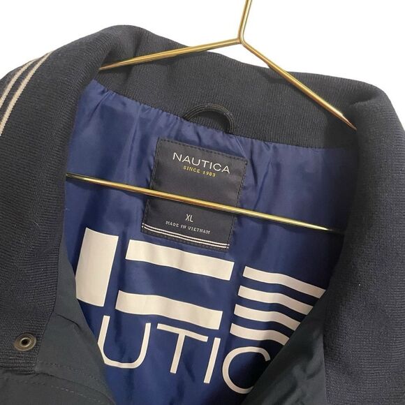 Nautica Classic Sailing Jacket Full Zip Navy Size XL - Picture 4 of 7